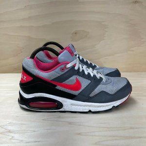 Nike Womens Air Max Navigate 454249-002 Lace Up Pink Gray Running Shoes Size 10